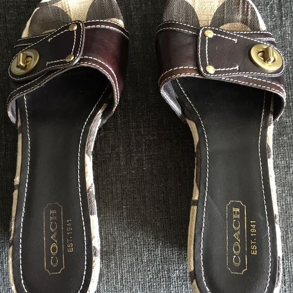 New Coach Wedges - Picture 1 of 4